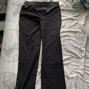 Blacks and white womens striped pants